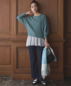 組曲 チュールレイヤード タンク