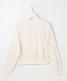 ANY SIS S レーシー ニット ブルゾン