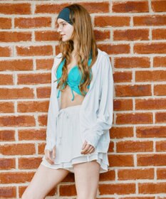 San-ai Resort（三愛水着楽園） 【UNISEX】【【UPF50＋】　ユニセックス　ラッシュパーカー　S・M・L　【San-ai Resort（サンアイリゾート）】