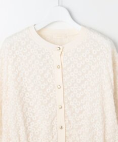 ANY SIS S レーシー ニット ブルゾン