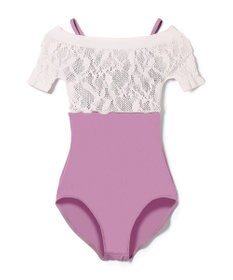 Chacott ハーフスリーブレオタード