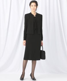 自由区 FORMAL 【日本製】パール調ネックレス（グレー）