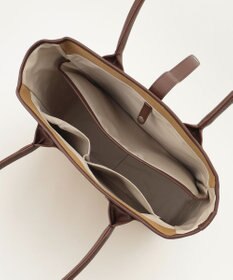 J.PRESS MEN レザーコンビトートバッグ