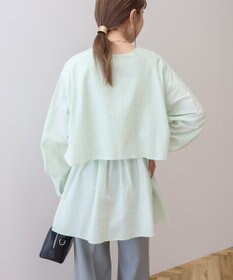 AMERICAN HOLIC サッカーティアードロングブラウス