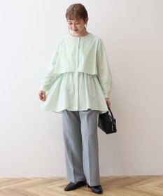 AMERICAN HOLIC サッカーティアードロングブラウス