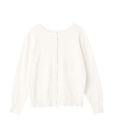 Green Parks パール調ボタン付き２ＷＡＹニットプルオーバー