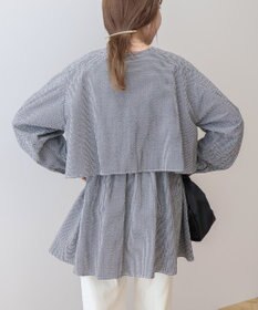 AMERICAN HOLIC サッカーティアードロングブラウス