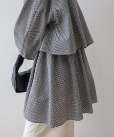 AMERICAN HOLIC サッカーティアードロングブラウス