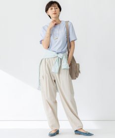 23区 【撥水加工/洗える】ナイロン2WAYストレッチ パラシュート パンツ