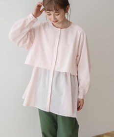 AMERICAN HOLIC サッカーティアードロングブラウス