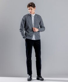 JOSEPH HOMME 【イージーケア】 ヴィスコースリンクス　ジップアップカーディガン