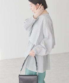 AMERICAN HOLIC サッカーティアードロングブラウス