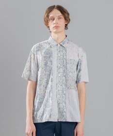JOSEPH HOMME 【LIBERTY】 パッチワークリバティ 半袖シャツ