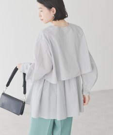 AMERICAN HOLIC サッカーティアードロングブラウス