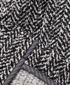 JOSEPH ABBOUD 【キングサイズ・洗える】ツィーディーフリース ブルゾン