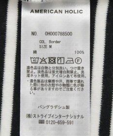 AMERICAN HOLIC クルーネックロングプルオーバー