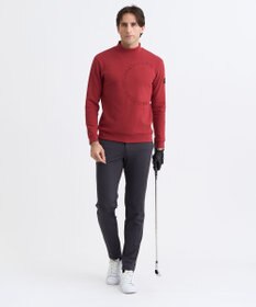 23区GOLF 【MEN】エンボスロゴダンボールモックネック