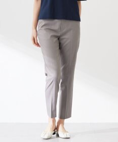 J.PRESS LADIES L 【セットアップ対応・洗える・撥水・防汚】コットンFITTYシャーク テーパード パンツ