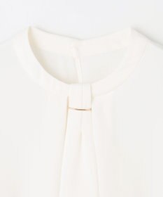 ANY L 【洗濯機可/2WAY】ボウタイブラウス