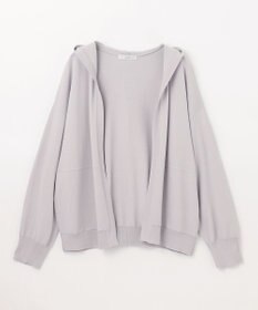 ANY ニットフーディーカーディガン