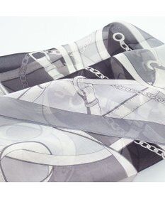 Marca ＜洗えるシルク＞【Marcaオリジナル】フローイングベルト剣先 ウォッシャブル シルクローン 剣先ストール