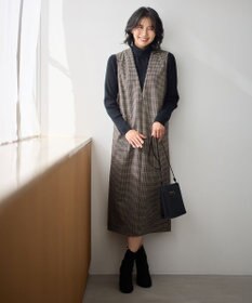 ANY 【洗濯機可】ウォームニットリブタートルネック