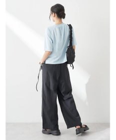 earth music&ecology スポーティー刺繍ロゴＴ