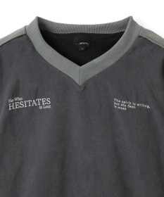 WEGO ミリタリーVネックラインプルオーバー