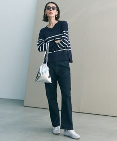 UNFILO マイビューティニット Vネック