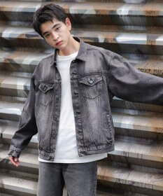 WEGO 【ユニセックス着用ITEM】BIGデニムジャケット