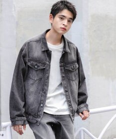 WEGO 【ユニセックス着用ITEM】BIGデニムジャケット