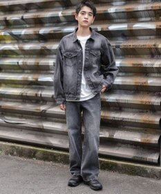 WEGO 【ユニセックス着用ITEM】BIGデニムジャケット