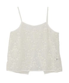 YECCA VECCA 【2点SET】刺繍レースキャミセットハイネックニット