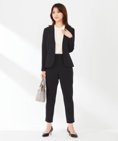 ANY SIS 【セットアップ可】セレモニーダブルクロス テーパードパンツ