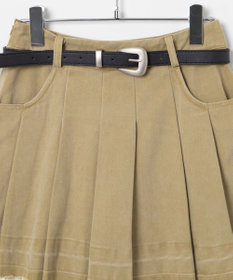 WEGO ベルトツキプリーツスカパン