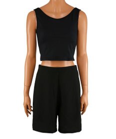 San-ai Resort（三愛水着楽園） 【WEB限定】5点セット キャップ付きUVカットタンキニ+ティアードラッシュセット水着【BeachQueen(ビーチクイーン）】