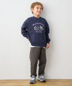 ANY KIDS アニマルプリント 裏毛トレーナー