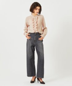 BEIGE， 【WEB限定・S-size】STOW / フリルブラウス