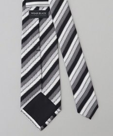 GOTAIRIKU 【WEAR BLACK】フォーマル用_ストライプ ネクタイ