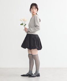 earth music&ecology ミニケーブルコンパクトカーディガン