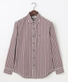 JOSEPH ABBOUD 【オーガニックコットン・柔らかな肌触り】カラーストライプ シャツ