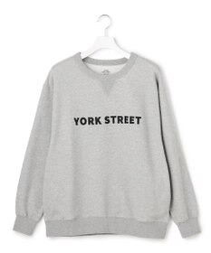 J.PRESS YORK STREET 【UNISEX】裏毛ベーシックロゴ スウェット