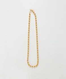 Phoebe 【金属アレルギー対応】ドットラインネックレス　ゴールド/ステンレス