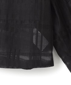 ICB 【洗える】シアードビーチェックブルゾン