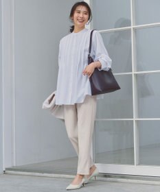 UNFILO 【15サイズ展開】BEAUTY MOVE スティックパンツ アイボリー