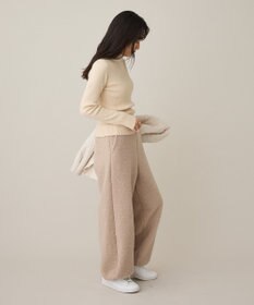 CRAFT STANDARD BOUTIQUE ブークレ風カットソーパンツ