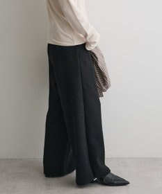 CRAFT STANDARD BOUTIQUE ブークレ風カットソーパンツ