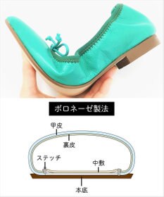 nouvelleRobe Oū 新色追加【本革・高反発】Chain Buckle Ornament スクエアトゥパンプス