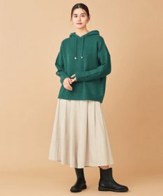 ANY L 【洗濯機可・ウエストゴム】サンディングピーチ スカーチョ