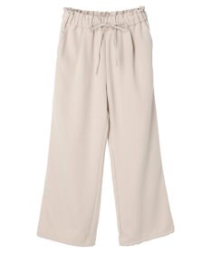 earth music&ecology 裾ドロストパラシュートパンツ